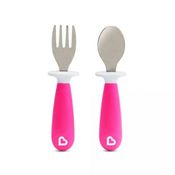 Talheres C/Limitador inox c/02 Munchkin