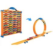Hot Wheels Pista Porta Carrinhos 3 Em 1 35 Pecas Fun