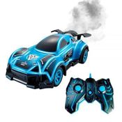 Carro Controle Remoto LXZ Car 4 Funcoes Com Fumaca Azul DM