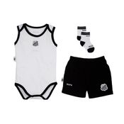 Kit Body Shorts e Meia Santos Infantil Oficial