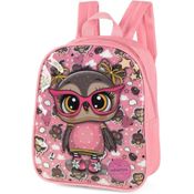 Mochila Rosa Luxcel Escolar Infantil