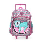 Mochila de Carrinho Bicho Preguiça e Melancia Up4You Rosa