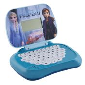 Brinquedo Educativo Laptop da Frozen Bilíngue Candide Azul