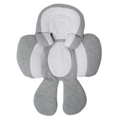 Almofada Para Carrinho e Bebê Conforto Buba Cinza