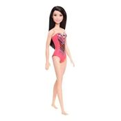 Barbie Morena Fashionista Moda Praia Mattel