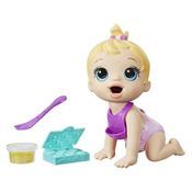 Boneca Baby Alive Hora da Papinha Loira Hasbro Rosa