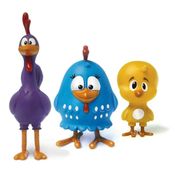 Boneco Família Galinha Pintadinha Elka Azul