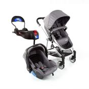 Carrinho de Bebê Travel System Epic Trio Infanti Cinza