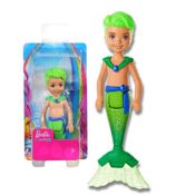 Boneca Barbie Chelsea - Menino Tritão Dreamtopia - Mattel