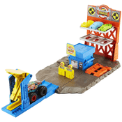 Pista Hot Wheels Monster Trucks Estação De Explosão - HFB12