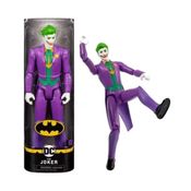 Boneco Joker Articulado Dc Comics Coringa Terno Preto 30 Cm