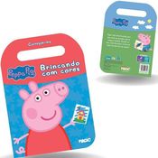 Livro Carregue-me Para Ler E Colorior 32 Paginas Peppa Pig