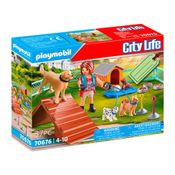 Playmobil - City Life - Treinador De Cães - 70676 - Sunny