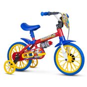 Bicicleta 12" Nathor Fireman Vermelho