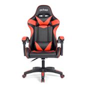 Cadeira Gamer Pctop Strike SE1005 c/ ajuste Classe 3, Encosto Reclinável - Vermelho