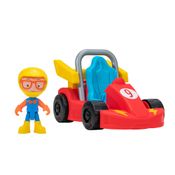 Carrinho - Blippi - Go Kart Racer - Candide - Vermelho