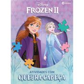 LIVRO DE ATIVIDADES FROZEN C/QUEBRA CABECA