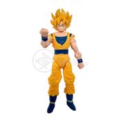 Boneco Brinquedo Articulado 14cm Action Figure Removivel Goku SSJ bootleg Dragon Ball Z