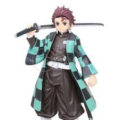 Action Figure Kimetsu no Yaiba Boneco Tanjiro Kamado Demon Slayer 14cm