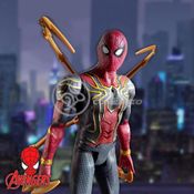 Boneco Action Figure Vingadores Homem Aranha Traje De Ferro1