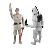 Cartela 2 Brinquedo Boneco Action Figure Articulado Infantil Star Wars 15cm -  Stormtrooper, Luke SkyWalker 13