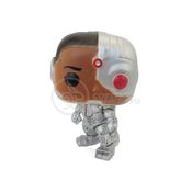 Boneco Colecionavel Estilo Funko Popipo Tv Super Herois Liga da Justiça DC PVC Cyborg 9cm