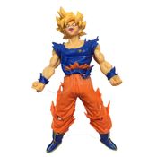 Boneco Action Figure Miniatura Goku SSJ Super Sayajin 2 Colecionáveis DragonBall Z Super 20cm