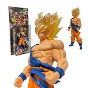 Action Figure Goku Super Sayajin 2 Dragon Ball Z 20Cm Nº8