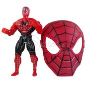 Boneco 25Cm Action Figure Homem Aranha + Mascara 16Cm 10