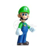 Boneco Action Figure Luigi Articulado Colecionável Grande Super SIze 23cm - Super Mario World