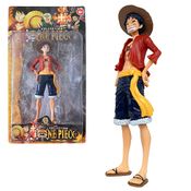 Brinquedo Boneco Anime Action Figure One Piece 18cm Presente Dia dos Namorados - Monkey D. Luffy
