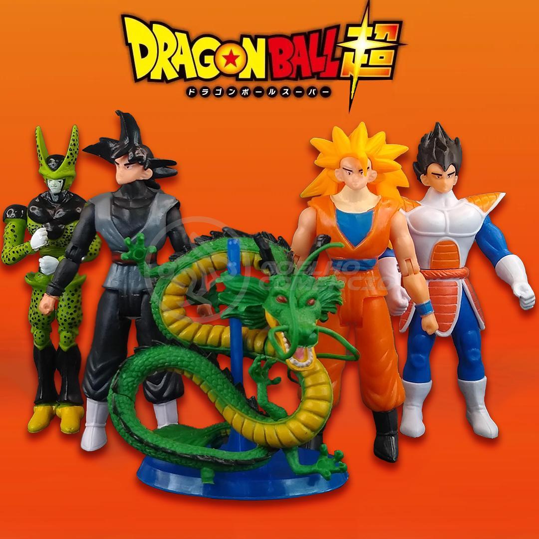 Action Figure Dragonball Majin Boo Boneco Goku Dbz Kit 8 Un