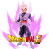 Boneco Action Figure Miniatura Goku Black Super Sayajin Rose Colecionáveis Dragonball Z Super 18Cm