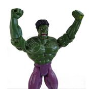 Boneco 25Cm Action Figure Incrivel Hulk + Mascara 16Cm 6