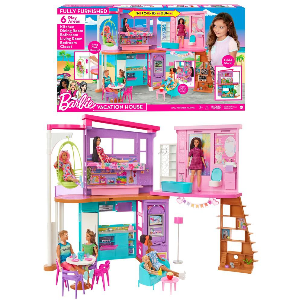 Casa da Barbie: diversos playsets na Ri Happy