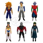 Kit 6 Bonecos Dragon Ball Vegetto Ssj3 Jiren Trunks Kaioshin Do Universo 11 Jerez Mai Do Futuro 15