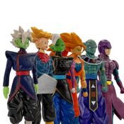 Kit 6 Bonecos Dragon Ball Super Goku Ssj3, Zamasu - Fusão, Trunks, Hit, Deus Da Destruição Gin 11