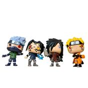 Kit 4 Funko Pop Naruto Kakashi Figure Shippuden