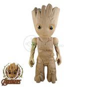 Brinquedo Boneco Action Figure Vingadores Groot Árvore 27cm Colecionável Heróis Marvel