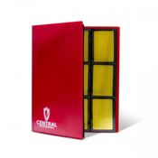 Pasta Álbum Fichário Central 3x3 Pokémon Magic P/ 360 Cards - Vermelha