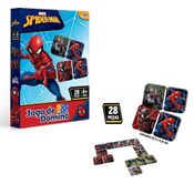 Jogo De Dominó Homem Aranha  28 Peças  Infantil Educativo