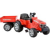 VEICULO A PEDAL TRATOR MASSEY FERGUSON C/CACAM