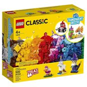 LEGO CLASSIC BLOCOS TRANSPARENTES CRIATIVOS