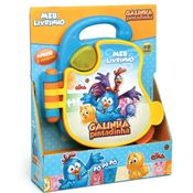 BRINQUEDO PARA BEBE GALINHA PINTADINHA LIVRO SONOR