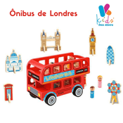 Ônibus de Londres - Criativo Educativo Tooky Toy