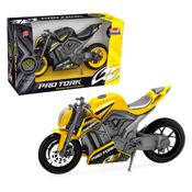 Moto de Brinquedo Super Esportiva Ninja Naked Pro Tork 29cm Realista Sortida