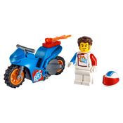 Lego City 60298 - Motocicleta de Acrobacias Foguete