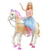 Boneca Barbie com Cavalo Aventura das Princesas - Mattel