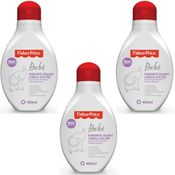 3 SABONETES LIQUIDO DA CABEÇA AOS PÉS FISHER PRICE 400ML