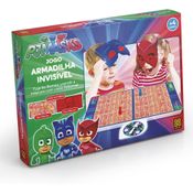 JOGO DE TABULEIRO PJ MASKS ARMADILHA INVISIVEL
